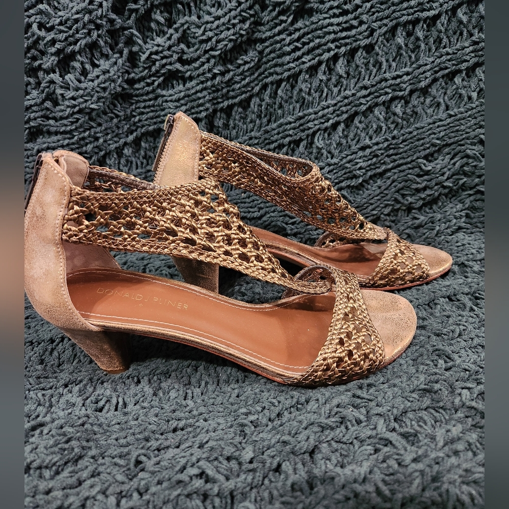Donald Pliner Verona Woven Leather Sandal